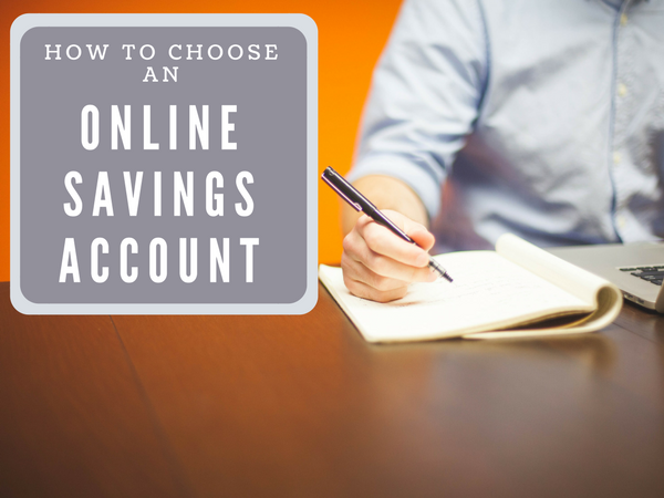 how to choose an online savings account